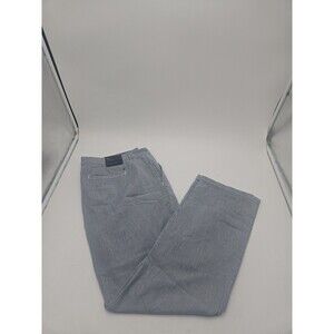 Tommy Hilfiger Heritage Hampton Chino Blue, And White Striped Pants Sz16 28insea